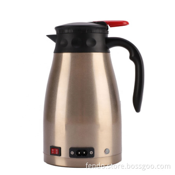 12V & 24V Stainless Steel Car Mounted Electric Kettle